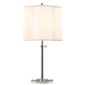 Visual Comfort BBL3023SS S Barbara Barry 1 Light Simple Scallop Table 