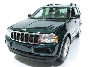 Maisto 2005 Jeep Grand Cherokee Green 1/18 Diecast cars  