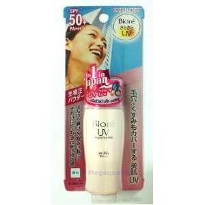 Biore Uv Bright Face Milk Spf50++ Sun Block Pink (30ml 