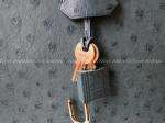  Hermes BLUE JEAN OSTRICH HAC 32 cm GoldHW birkin HANDBAG purse BAG 