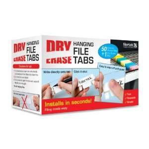 Hanging File Dry Erase Reusable Tabs for Hanging Files with Dry Erase 