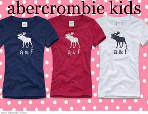 ABERCROMBIE KIDS GIRLS SHIRTS TOP GRAPHIC TEES NEW NWT AUTHENTIC 2012 