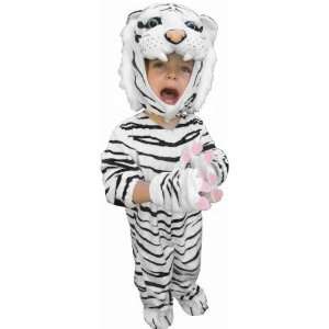  Cute Childs White Tiger Halloween Costume (Small) Toys 