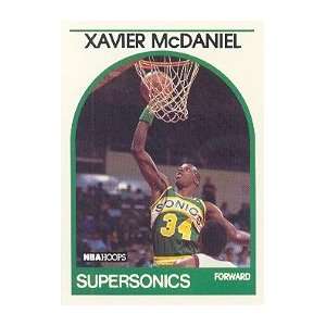  1989 90 Hoops #70 Xavier McDaniel 