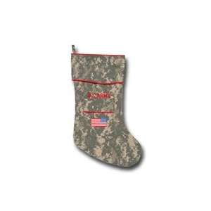  CAMOSOCK   U.S. Army Military Christmas Stocking