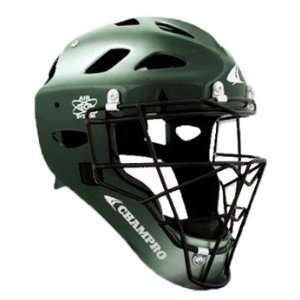  Champro Pro Plus Catchers Hockey Style Headgear FOREST 