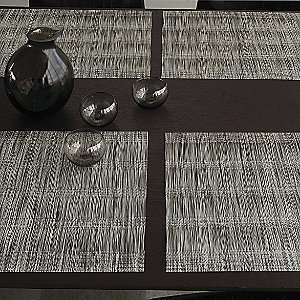    Fringe Stripe Rectangular Tablemat by Chilewich