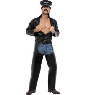 Village People Biker Costume Adult One Size Fits Most *New*  