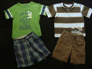 Huge Used Toddler Boy 4T 5T Spring Summer Clothes Outfits Shorts 