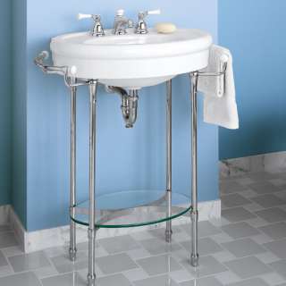 American Standard Collection Console Sink & Chrome Legs  