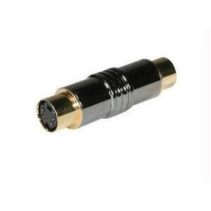  Cables to Go 40656 Gold Plated S Video Coupler 