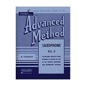  Hal Leonard Rubank Advanced Method for Saxophone Volume 2 