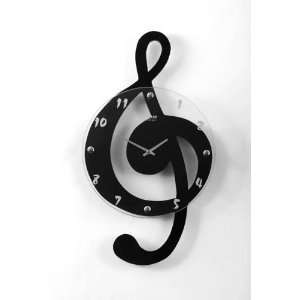  Musical Clef Clock