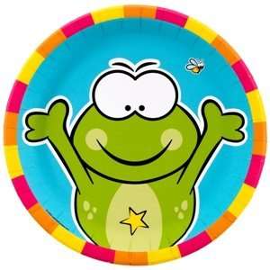  Froggie Fun Dinner Plates (8) Party Supplies Toys & Games
