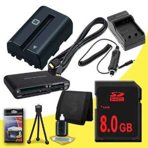  Rapid Charger + 8GB SDHC Memory Card + Mini HDMI Cable + Memory Card 