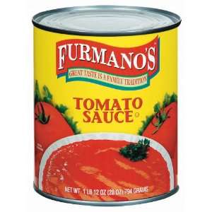 Furmanos Tomato Sauce   12 Pack Grocery & Gourmet Food