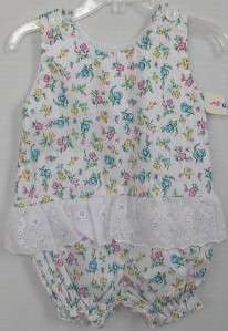 Alexis NEW girls romper size 12 months flowers clothes boutique  