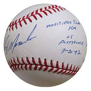  Mickey Morandini Autographed / Signed Baseball Sports 