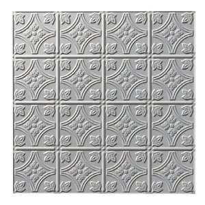  ACP 24 x 24 Traditional 1   Lay In Ceiling Tile   Argent 