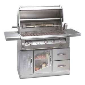  Alfresco Classic 42 Inch Natural Gas Grill On Refrigerated 