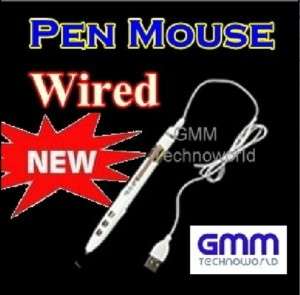 GRAPHICS OPTICAL PAD Pen Mouse Ever USB WHITE BLACK  