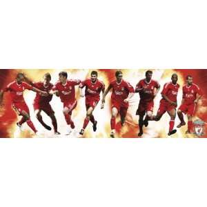 Football Posters Liverpool   Players 09/10 Poster   11.9x35.7 inches 