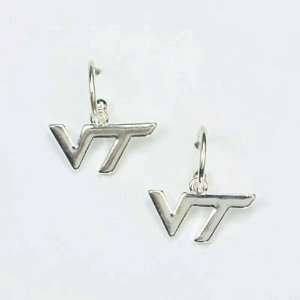  VA Tech VT Logo Hoop Earring