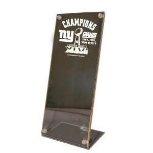  Super Bowl 46 New York Giants Champs Stand Up Ticket 