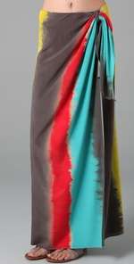 alice + olivia Abella Long Sarong Skirt  