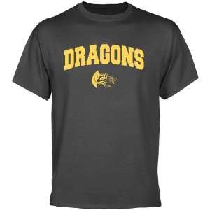    Drexel Dragons Charcoal Logo Arch T shirt