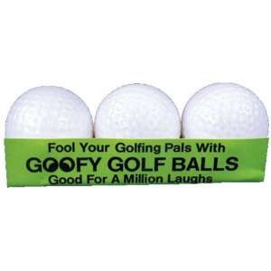   For All Occasions KB220 Goofy Golf Balls 3 Per Box Toys & Games