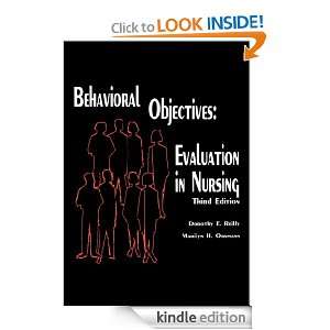 Start reading Behavioral Objectives  
