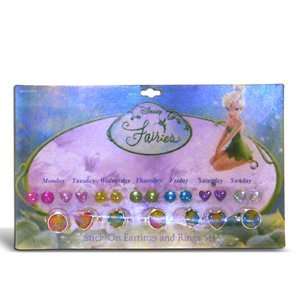  Disney Party Bag Tinkerbell days of the week Earring and 