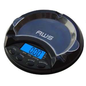   Weigh Scale Ats 100 Ashtray Scale, Black, 100 X 0.01 G Health