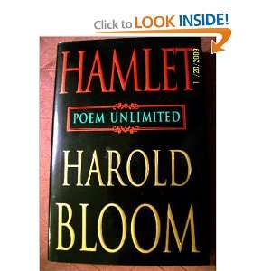  Hamlet Poem Unlimited (9781417672202) H. Bloom Books