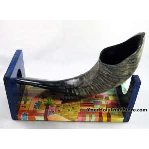   Wooden Shofar Stand From Israel By YourHolyLandStore 