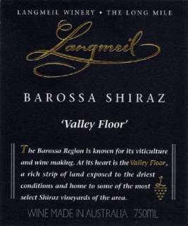 Langmeil Valley Floor Shiraz 2005 