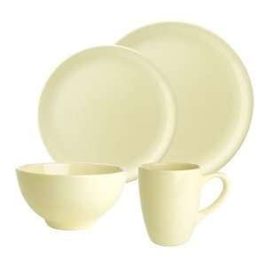   Leaves Cream 4 Piece Place Setting, Service for 1