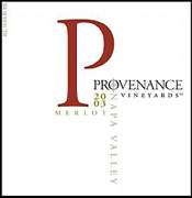 Provenance Vineyards Napa Valley Merlot 2003 