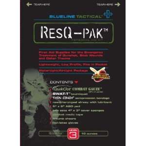 ResQ Pak Level 3 Advanced Personal Tactical First Aid Kit  