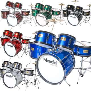 Mendini 5 Pcs Junior Child Drum Set +Cymbal+DVD Lesson  