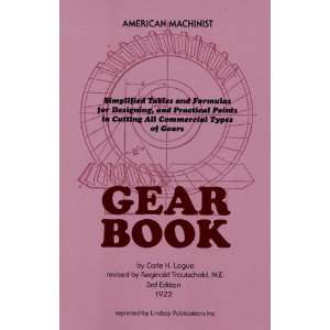  American Machinist Gear Book Designing and Cutting Gears 