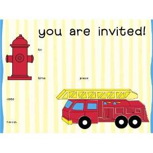  Fired Up Fill In Party Invitations