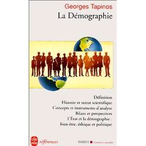  La démographie (9782253905240) Georges Tapinos Books