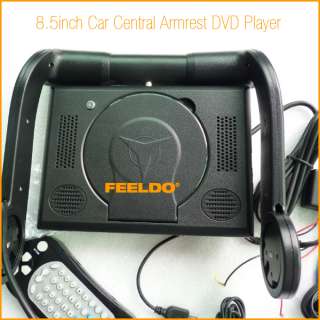   Central Armrest DVD Player+8.5 TFT LCD Monitor + USB/SD/FM/AV/Game