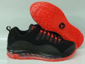 Nike Jordan CMFT Max 10 Black Red Sneakers GS Kids 6.5  
