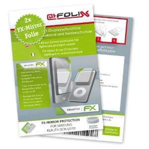 atFoliX FX Mirror Stylish screen protector for Samsung Reality 