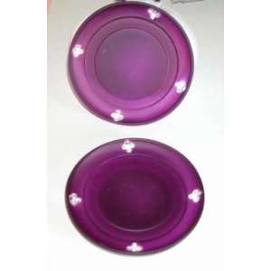 Decorative Glass Candles Holder Dish Case Pack 60