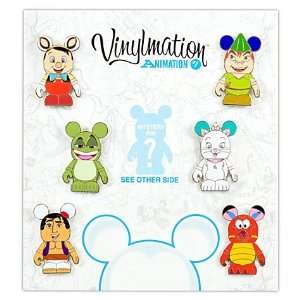 Disney Vinylmation Animation #1 Collectors Set with Mystery Pin 85370