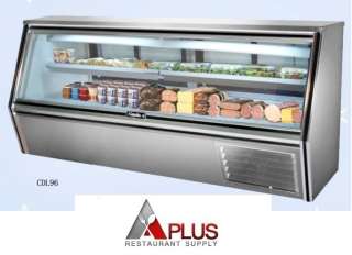 New LEADER Refrigerated Counter Deli Meat Display Case 96  